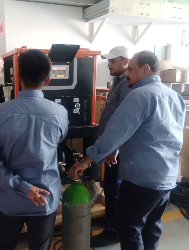 Gassing/Degassing Work